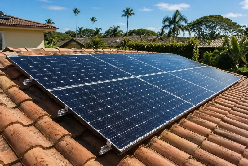 Installation de panneaux solaires à Saint-Didier-de-Formans
